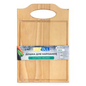 Deska do krojenia buk 300x200x18 mm D003