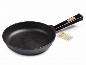 Patelnia żeliwna z uchwytem OPTIMA BLACK 220 x 40  