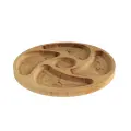Deska do serwowania SNACK buk 28cm 5 sekcji