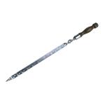 Szampur ze stali nierdzewnej lula kebab 450x20x3 mm