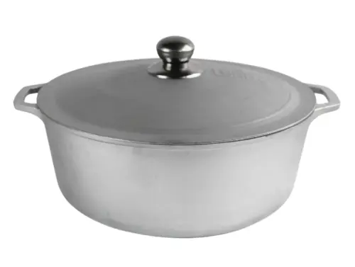 Garnek aluminiowy z pokrywką 4l