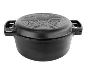Garnek żeliwny 6l