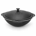Kociołek żeliwny KAZAN 10l z pokrywką 360 mm