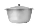 Kociołek aluminiowy seria TURIST 15l głębokość 186 mm