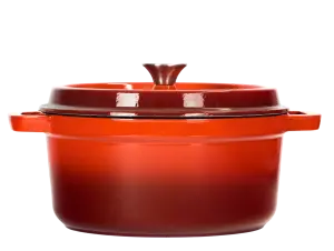 Żeliwny garnek z emaliowaną powłoką Ø 24 cm 3,6 L