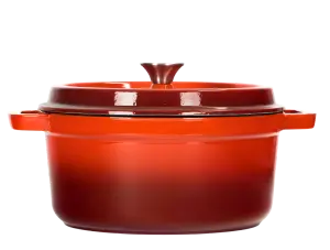 Żeliwny garnek z emaliowaną powłoką Ø 28 cm 6,0 L
