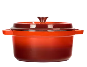 Żeliwny garnek z emaliowaną powłoką Ø 26 cm 4,7 L