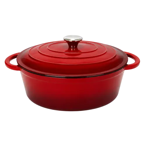 Owalny emaliowany garnek żeliwny do pieczenia 4,0 L 29 cm