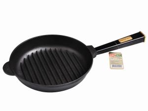 Żeliwna patelnia Grill OPTIMA BLACK 240 x 40 