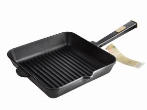 Żeliwna patelnia Grill OPTIMA BLACK 260 x 260 x 50 