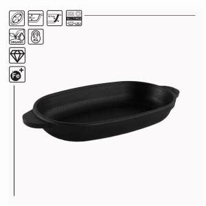 Żeliwna patelnia do serwowania owalna 180 x 100 x 25 